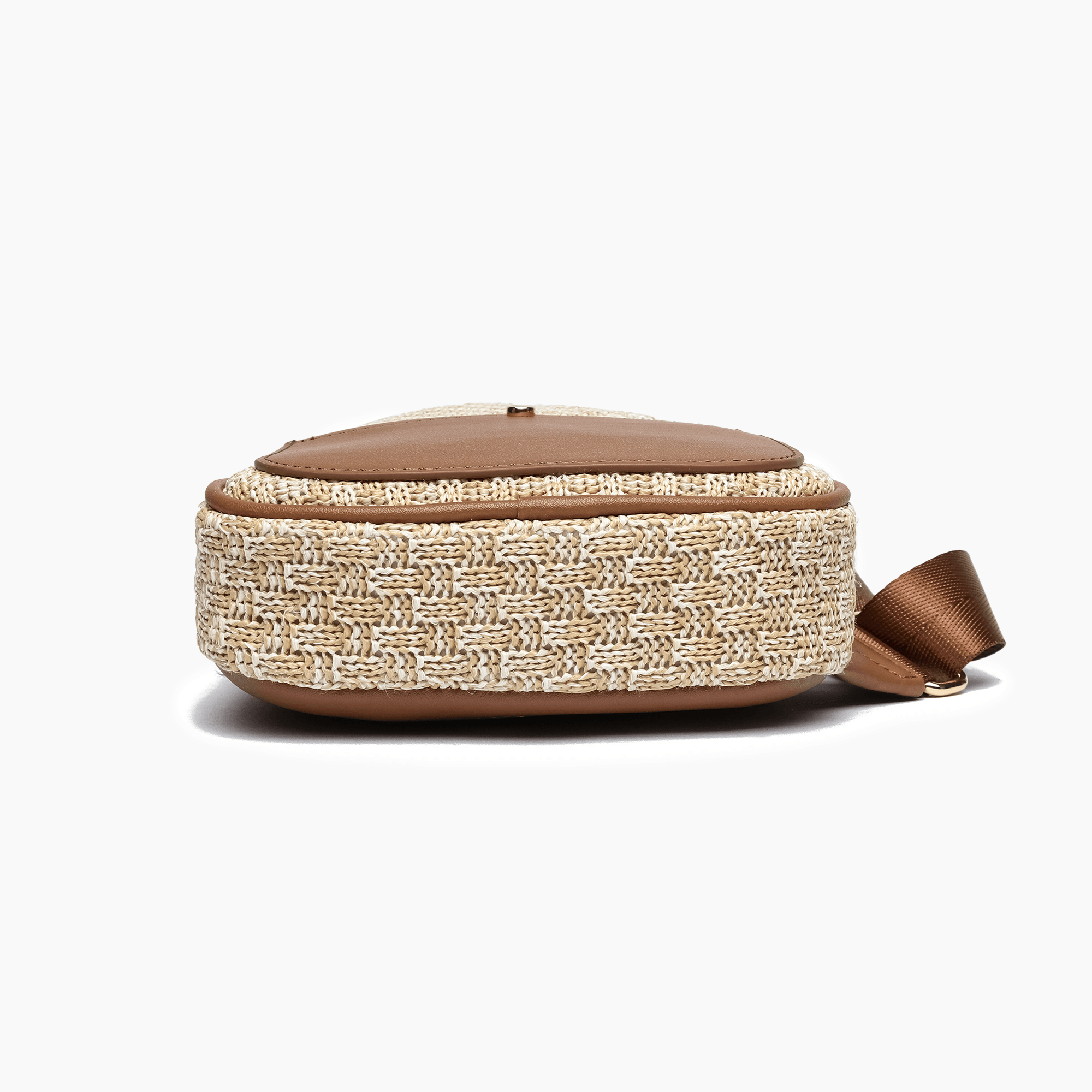 Lily Straw Crossbody Sling Bag