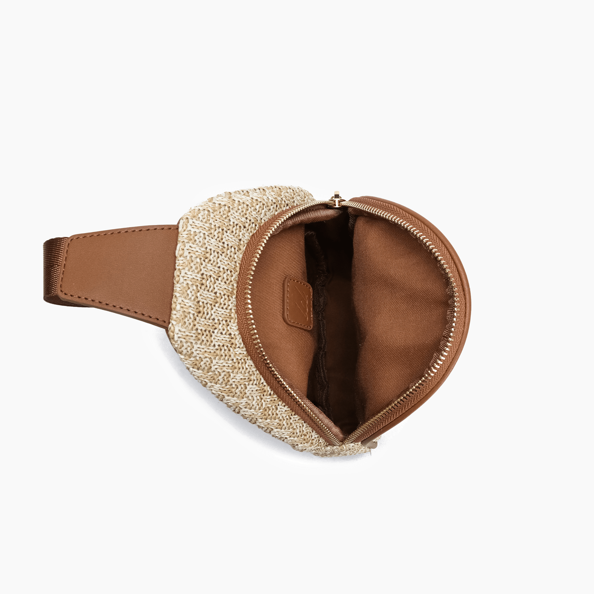Lily Straw Crossbody Sling Bag