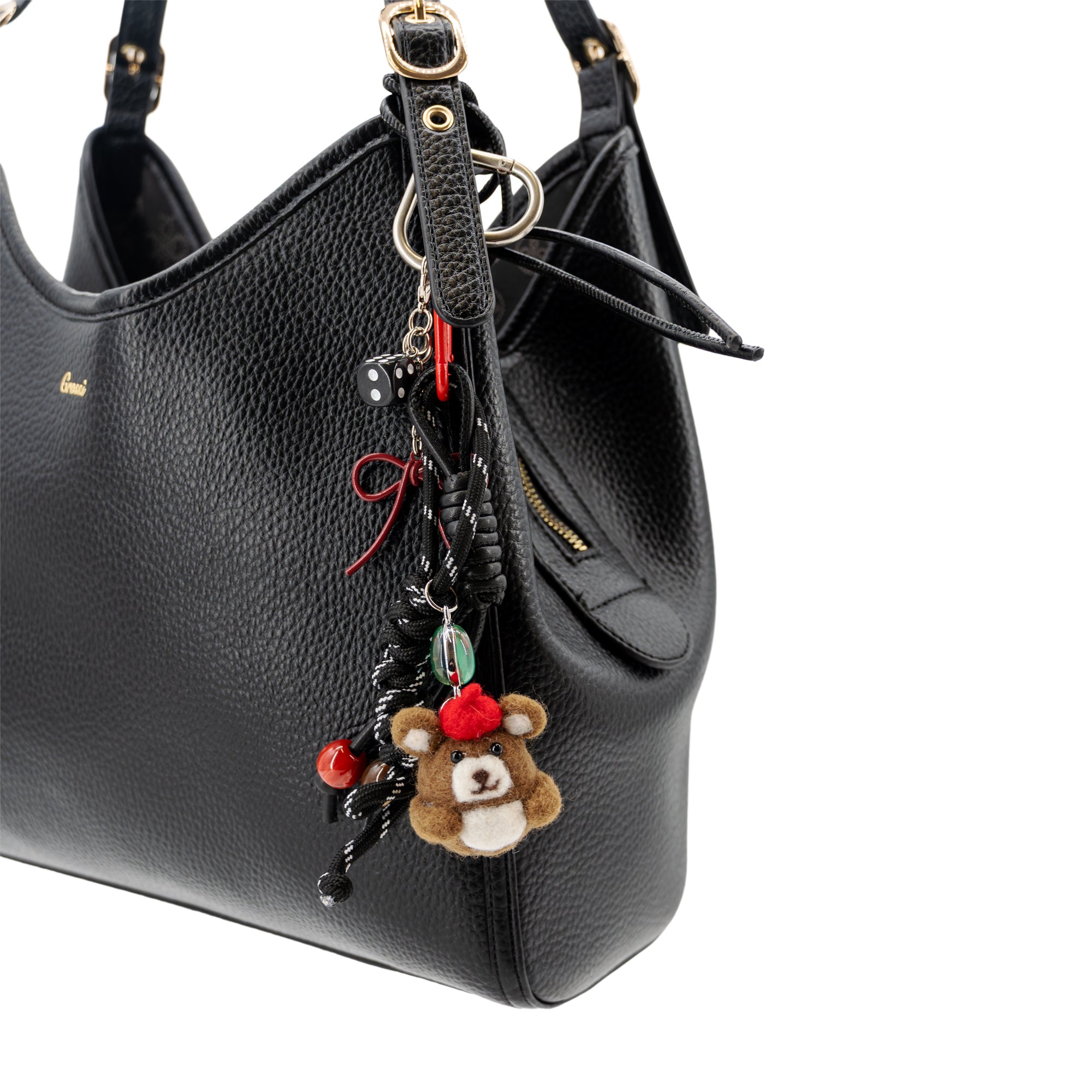 Biscuit Bear Bag Charm