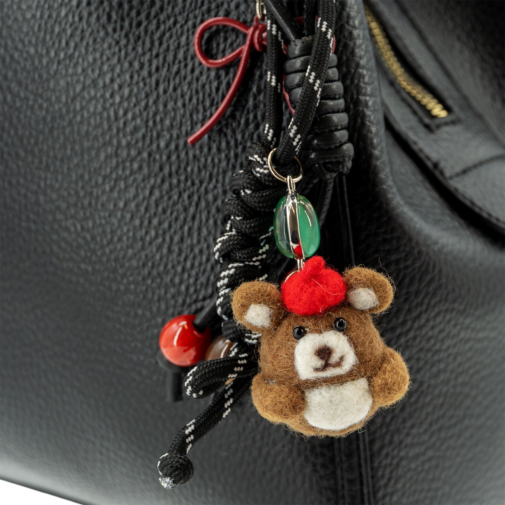 Biscuit Bear Bag Charm
