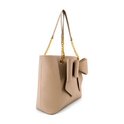 Aubrey Bow Vegan Tote Bag
