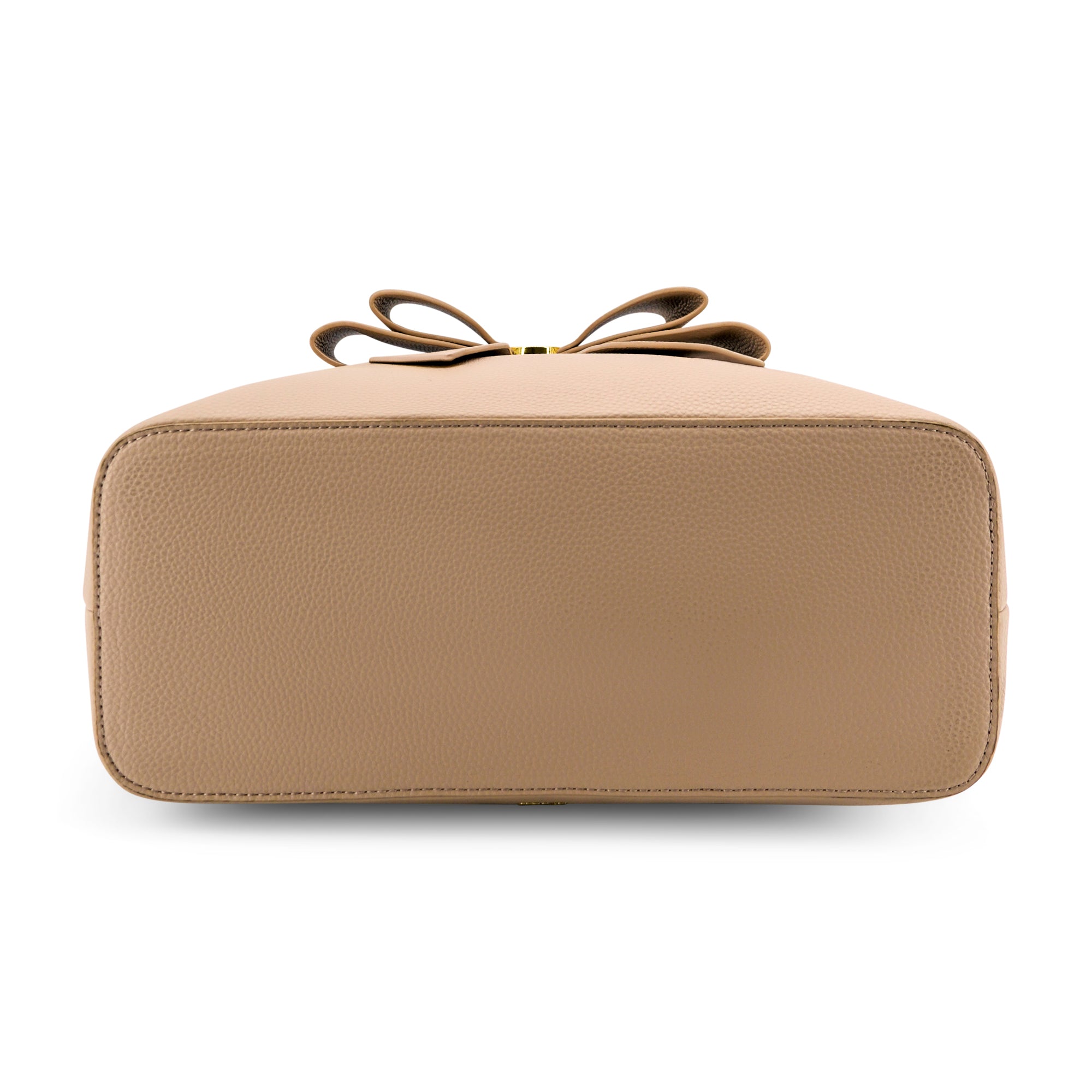 Aubrey Bow Vegan Tote Bag