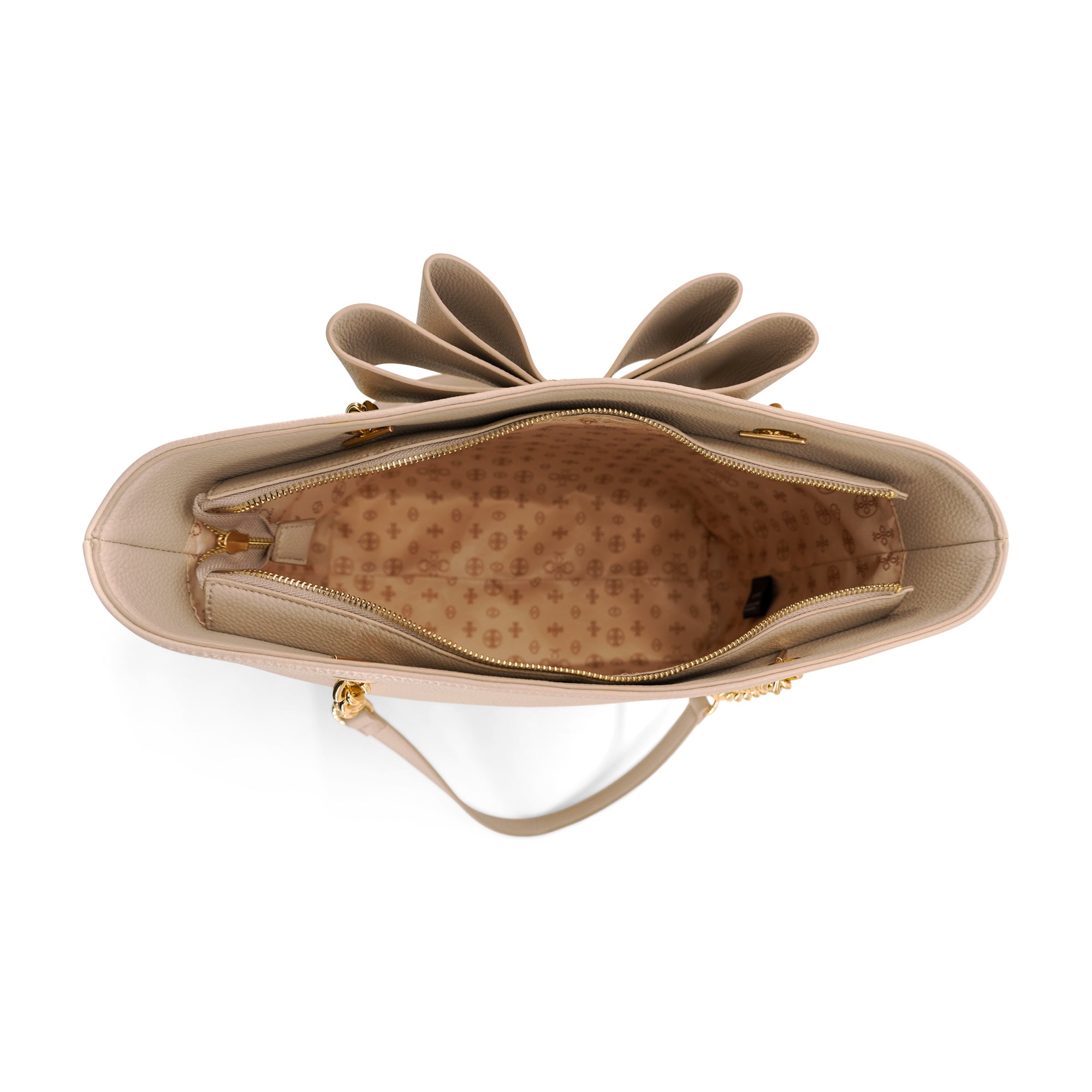 Aubrey Bow Vegan Tote Bag