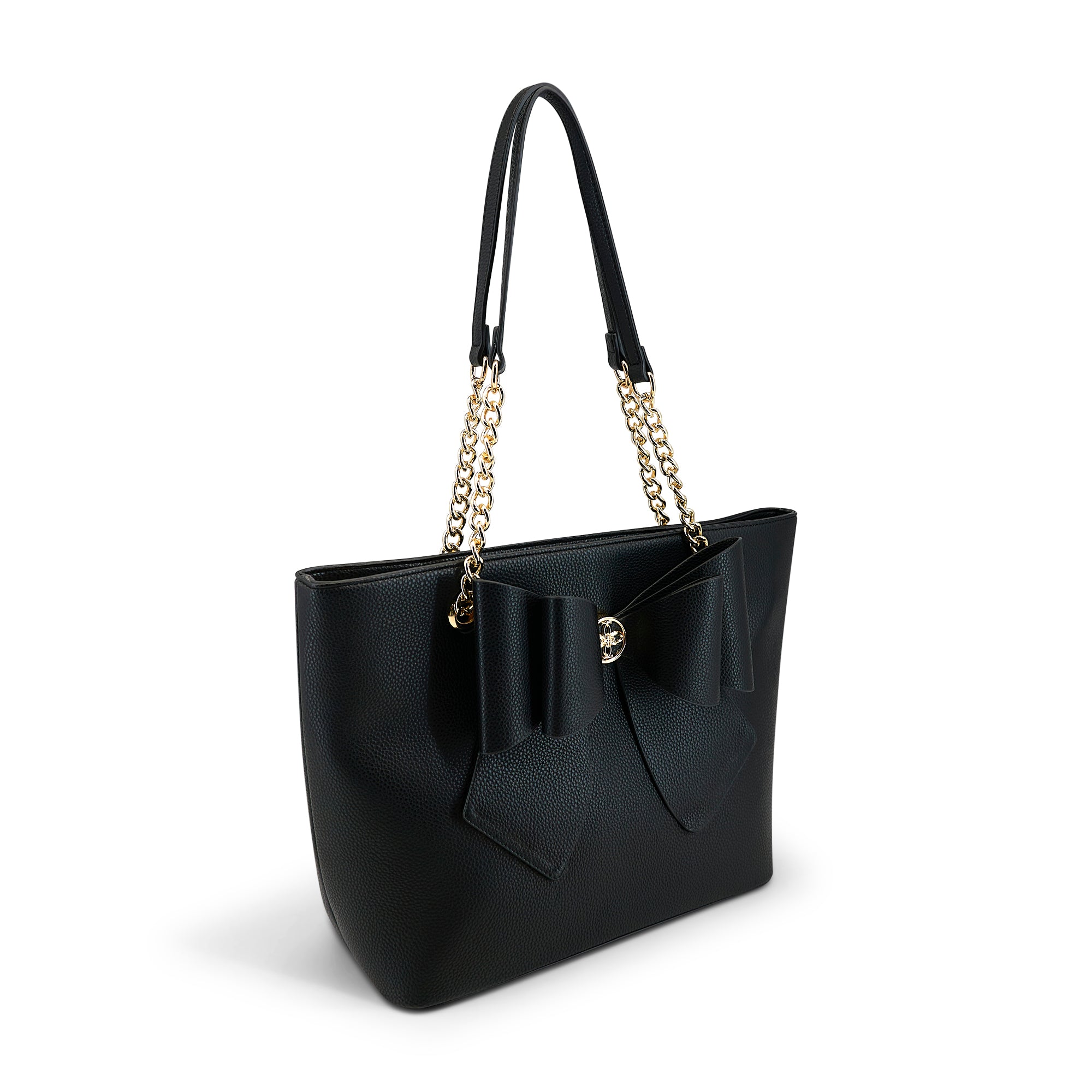 Aubrey Bow Vegan Tote Bag