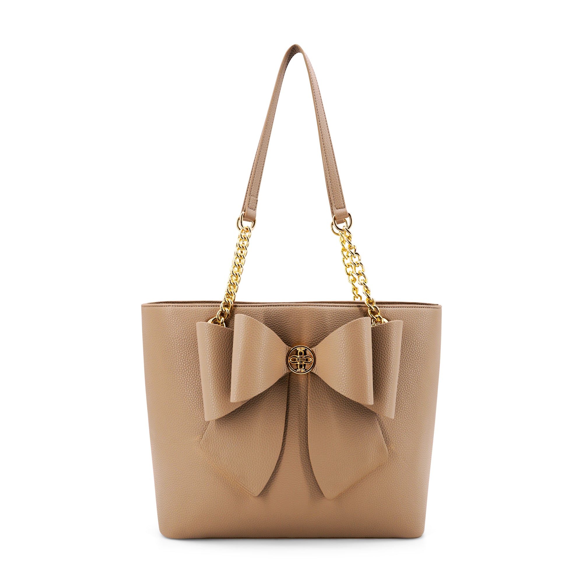 Aubrey Bow Vegan Tote Bag