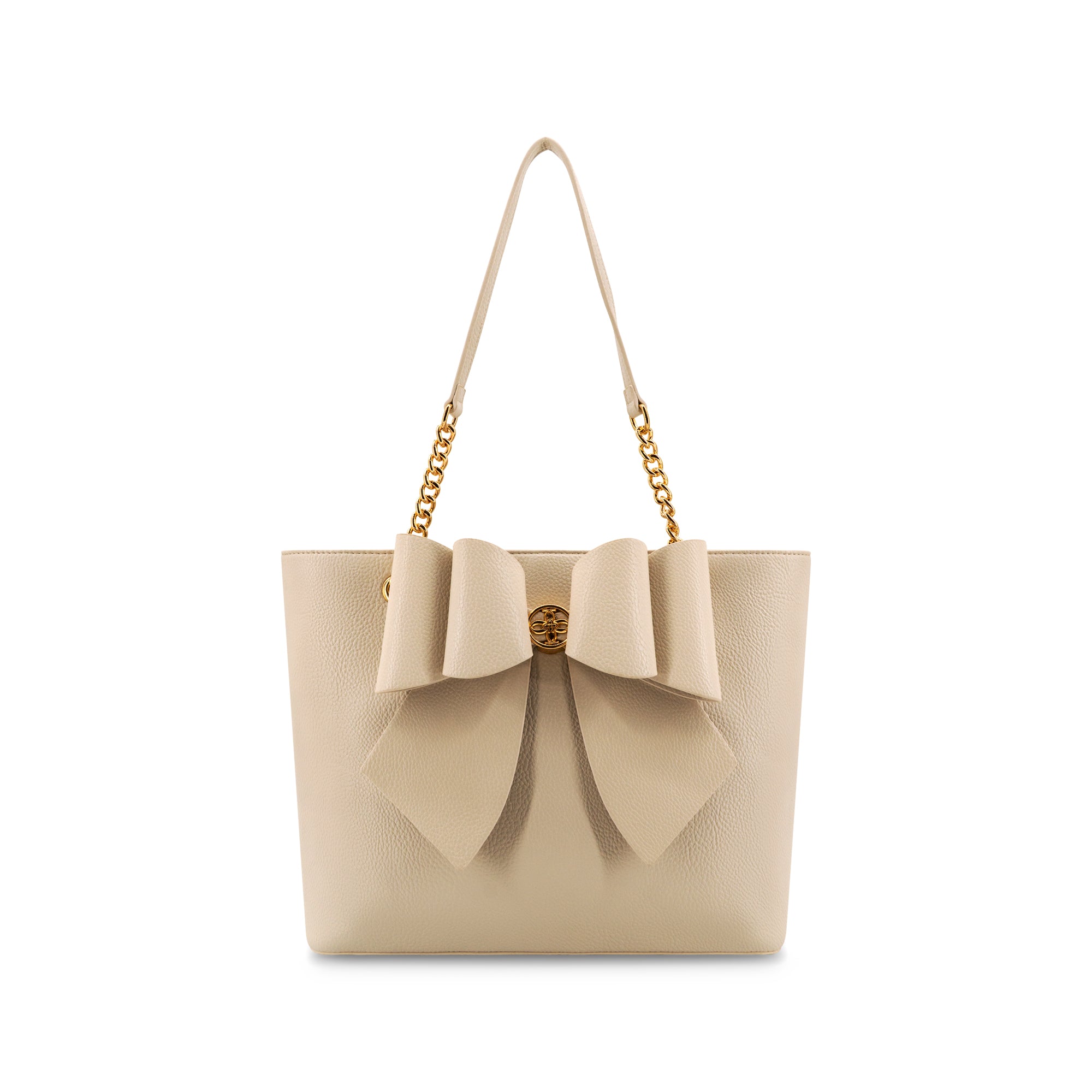 Aubrey Bow Vegan Tote Bag