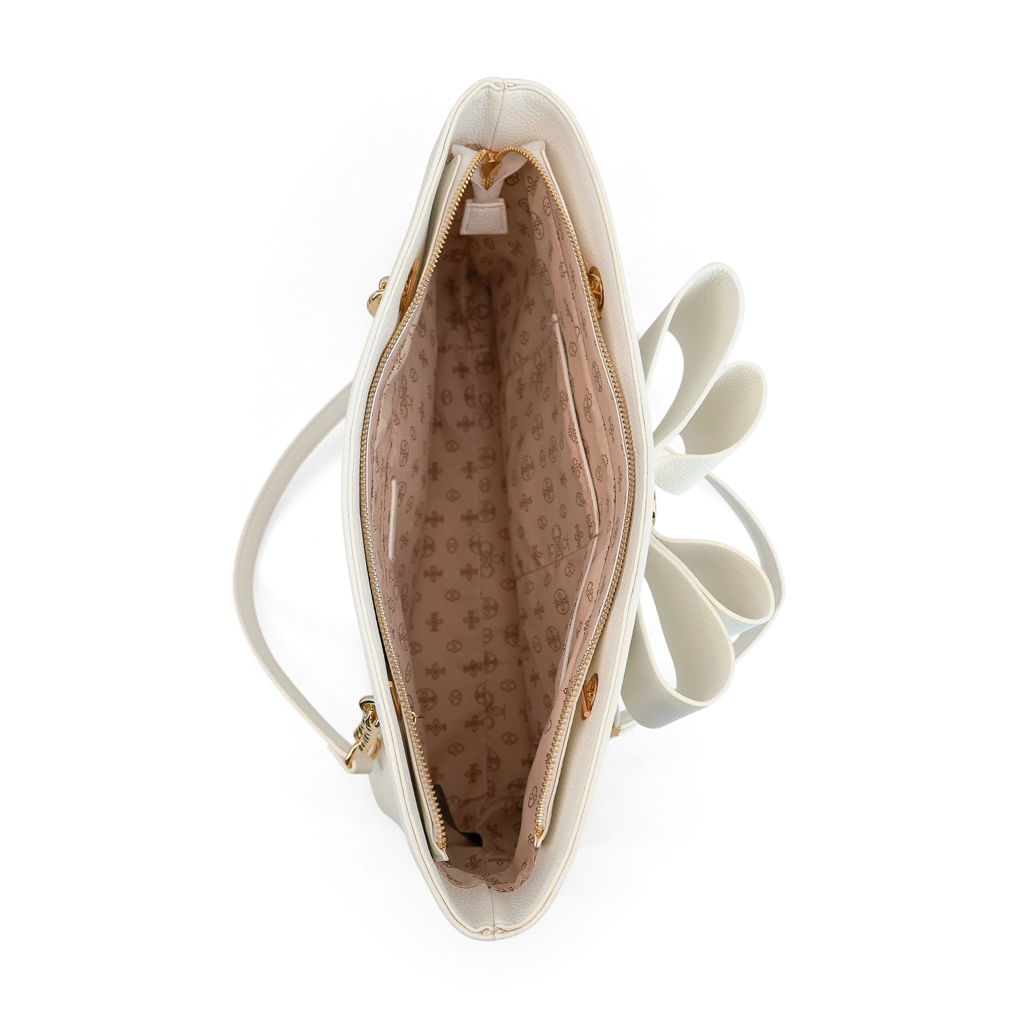 Aubrey Bow Vegan Tote Bag