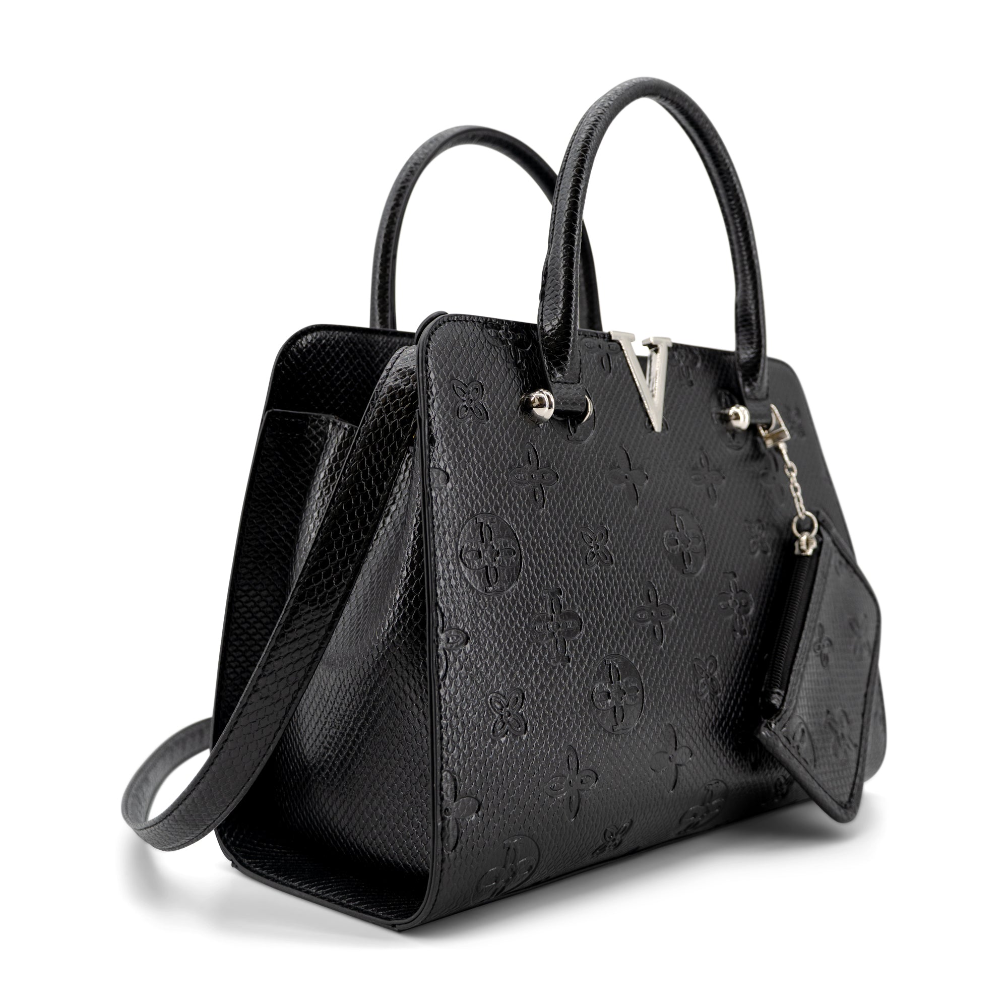 Midori Satchel Chromatic Pattern Women's Crossbody Bag