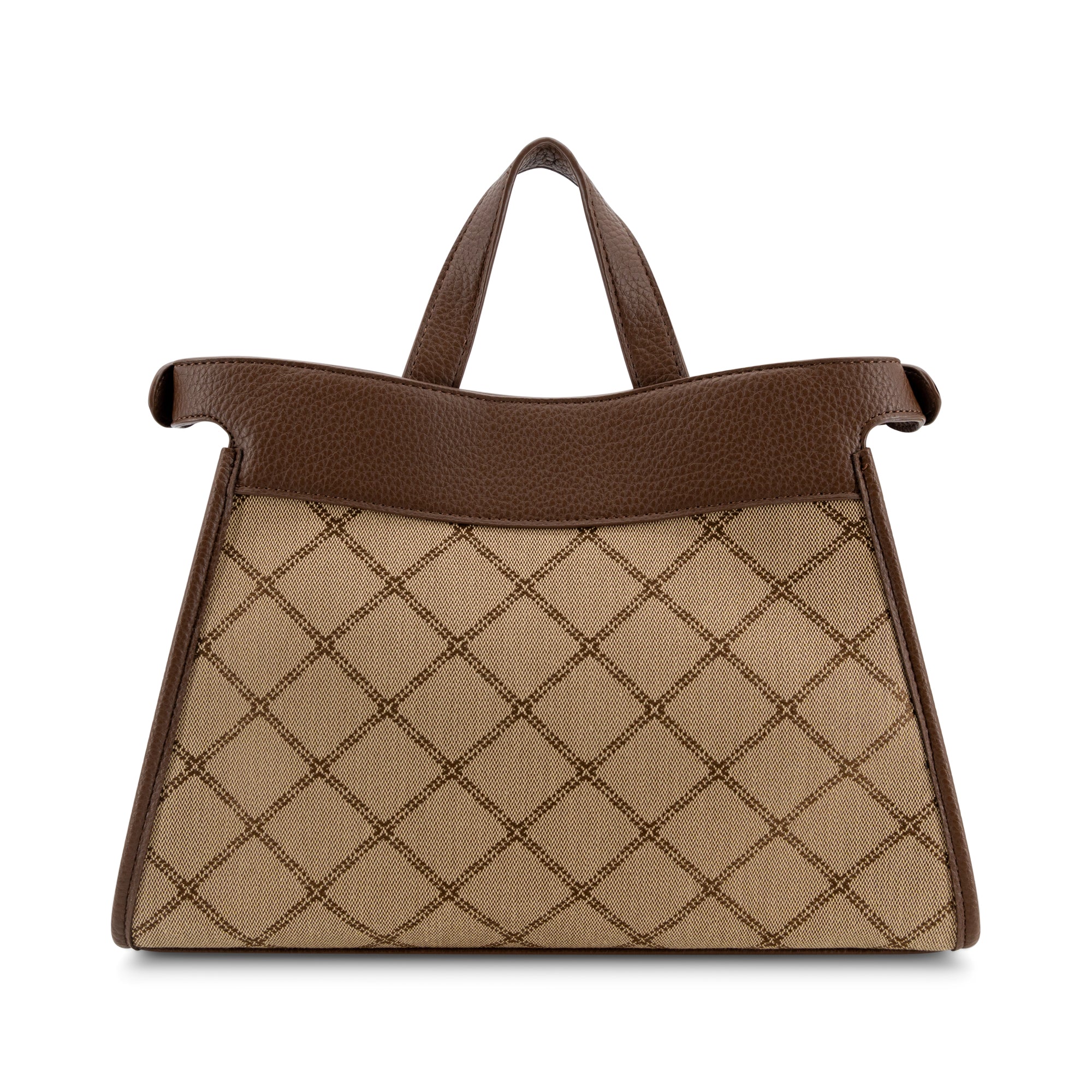 Zola Turn Lock Top Handle Satchel Bag