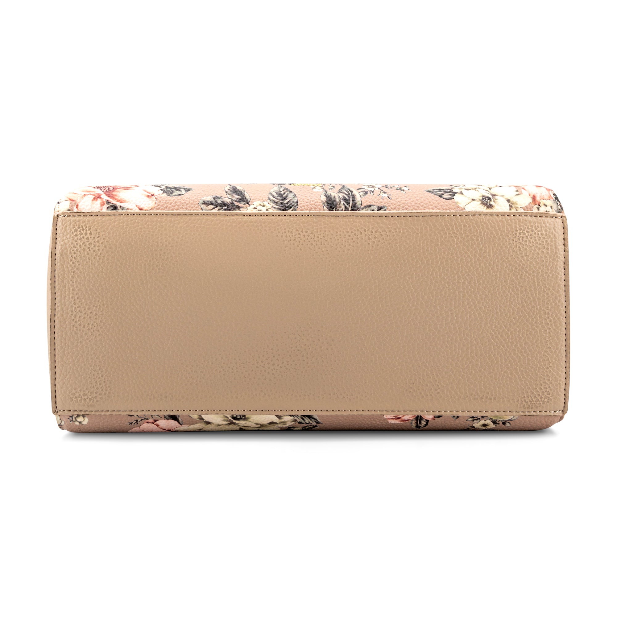 Rosalie Bow Top Handle Satchel Bag-Floral Print