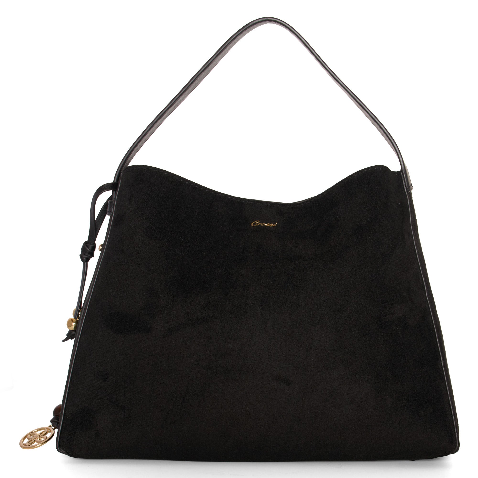 Solace Suede Top Handle Bag