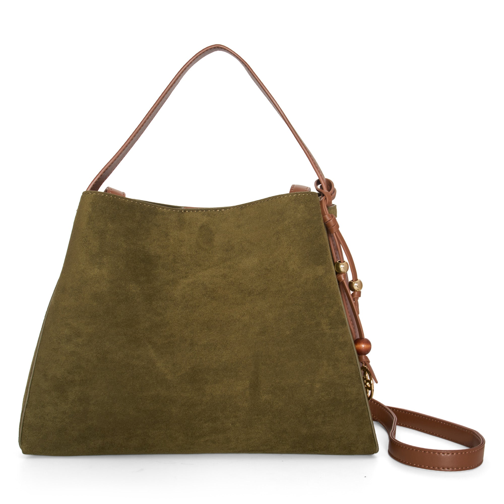 Solace Suede Top Handle Bag