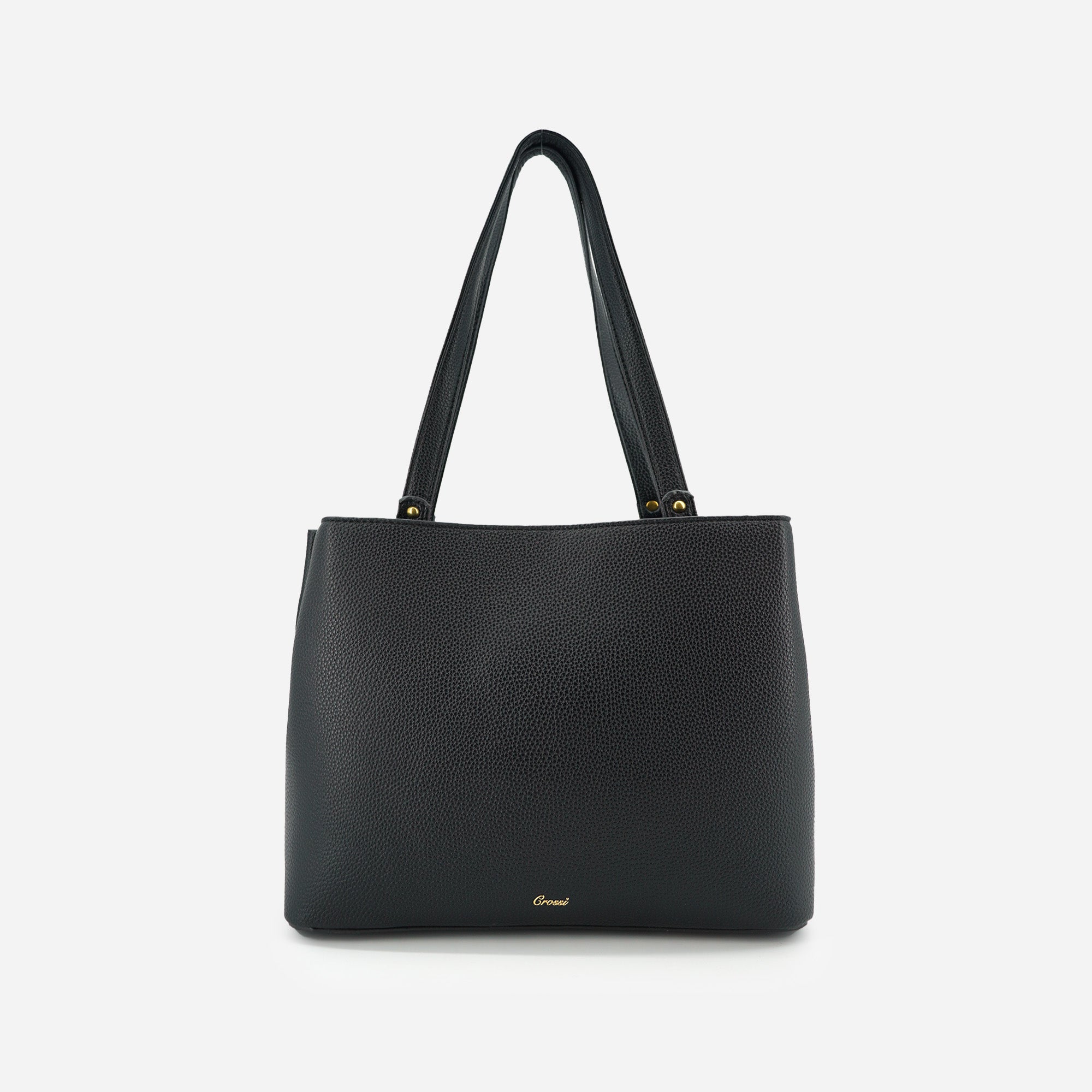 Velvet Knot Quilted Shoulder Tote Bag