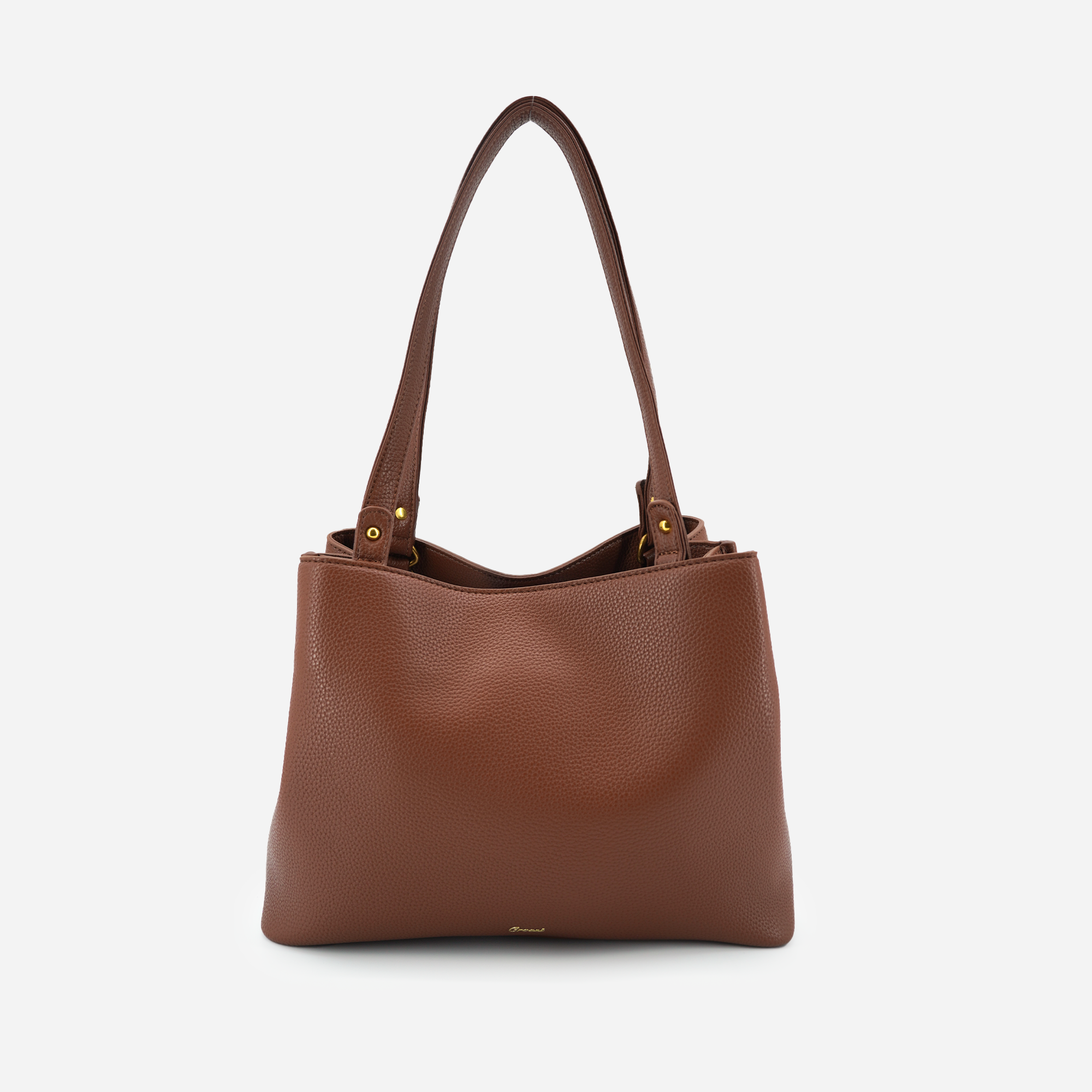 Velvet Knot Quilted Shoulder Tote Bag