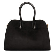 Aurora Suede Tassel Top Handle Bag