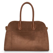 Aurora Suede Tassel Top Handle Bag