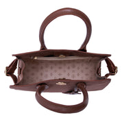 Aurora Suede Tassel Top Handle Bag