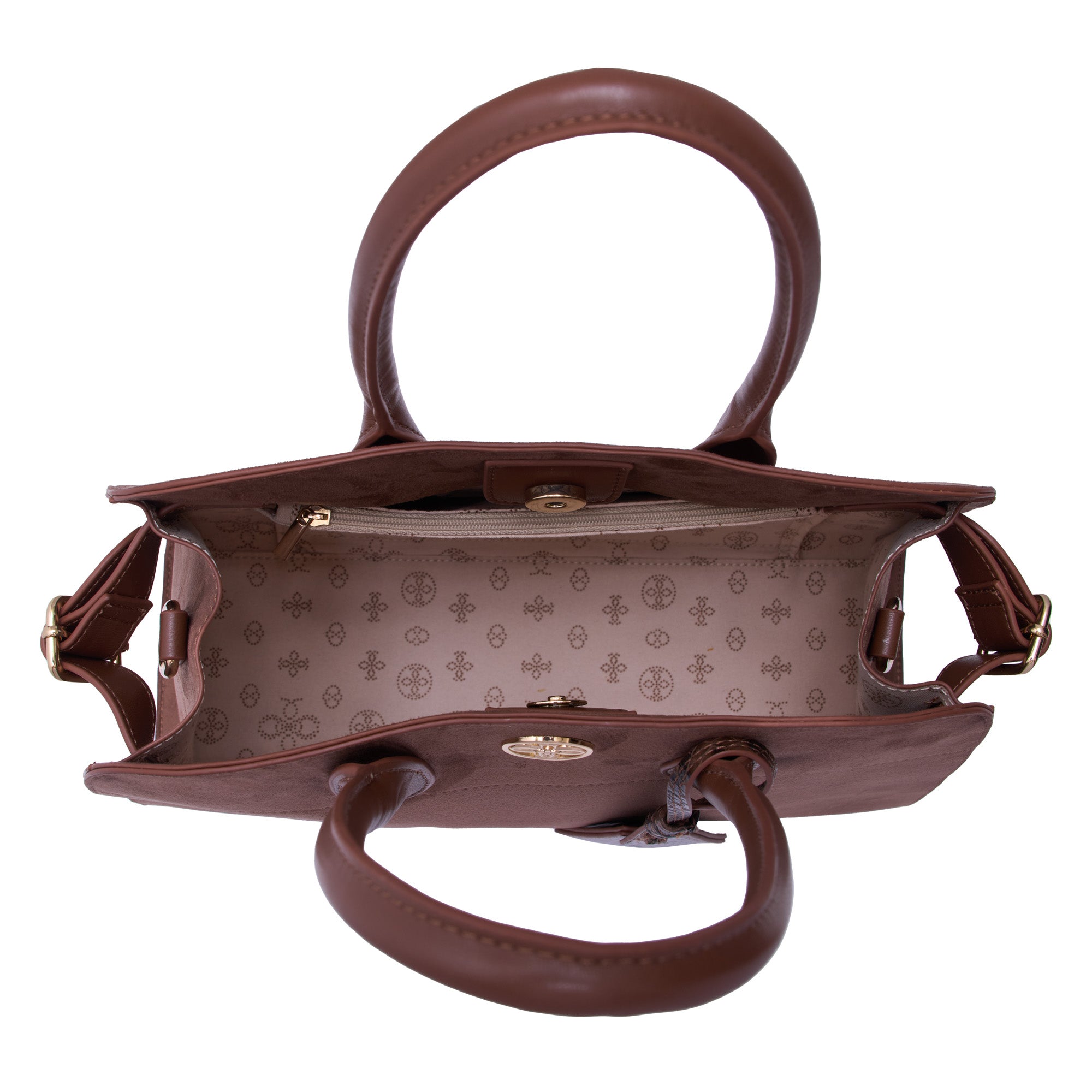 Aurora Suede Tassel Top Handle Bag