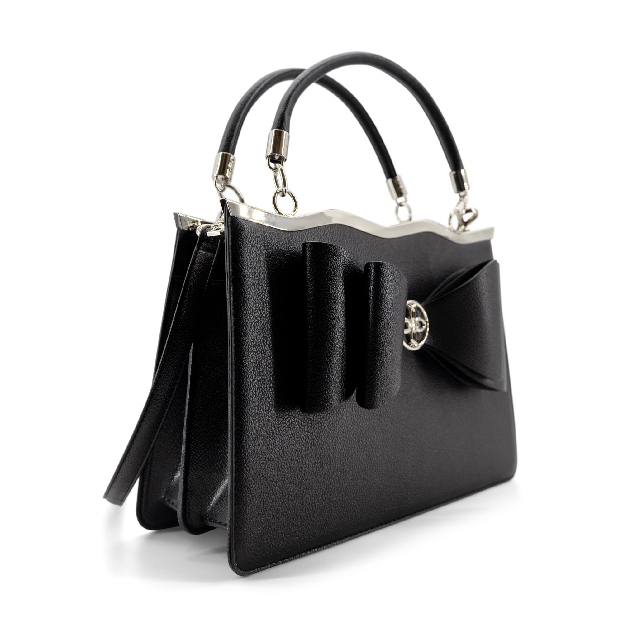 Noa Structured Vegan Leather Crossbody Bag for Work & Everyday