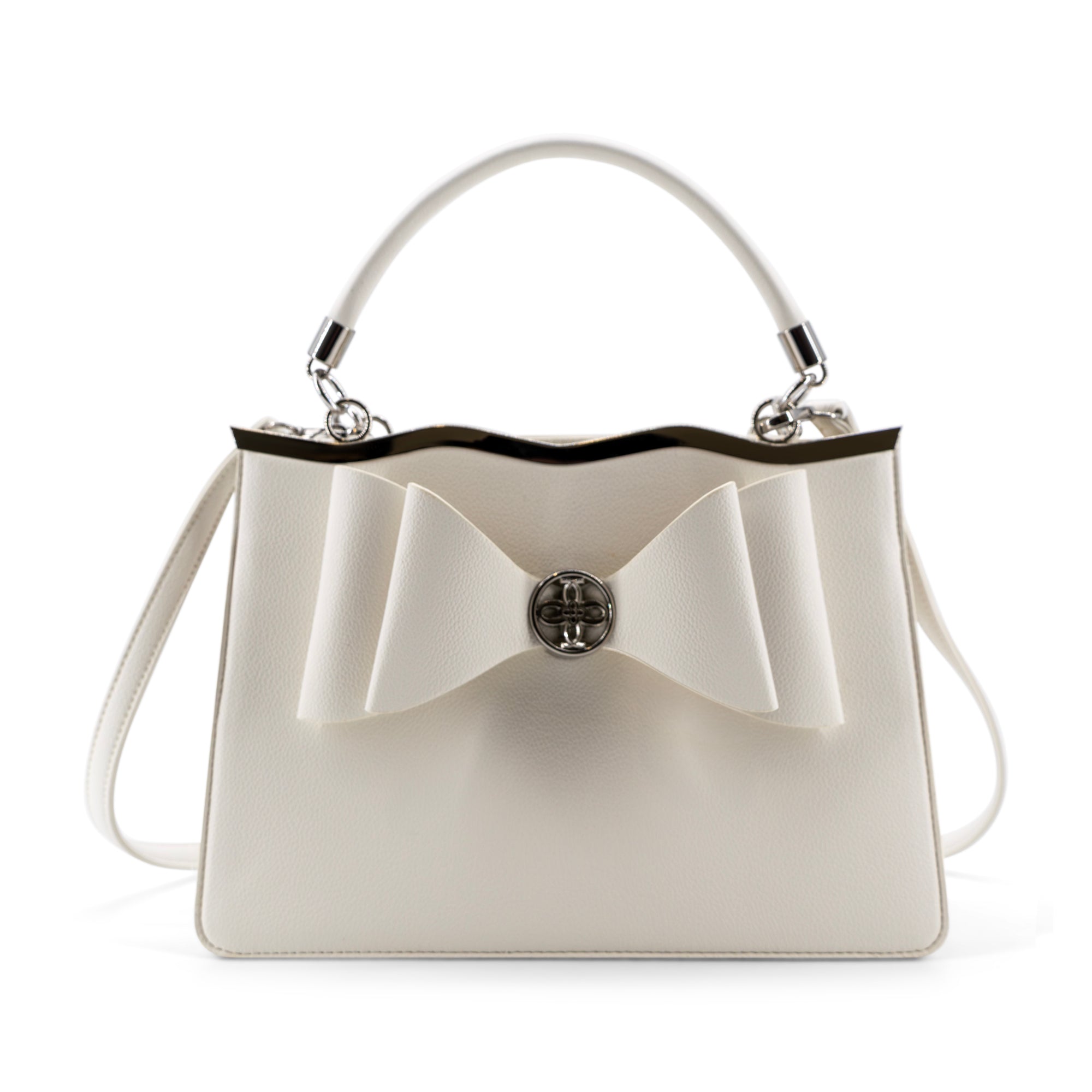 The Noa Structured Bowtie Crossbody Bag