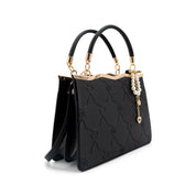 Amara Embossed Top Handle Crossbody Bag
