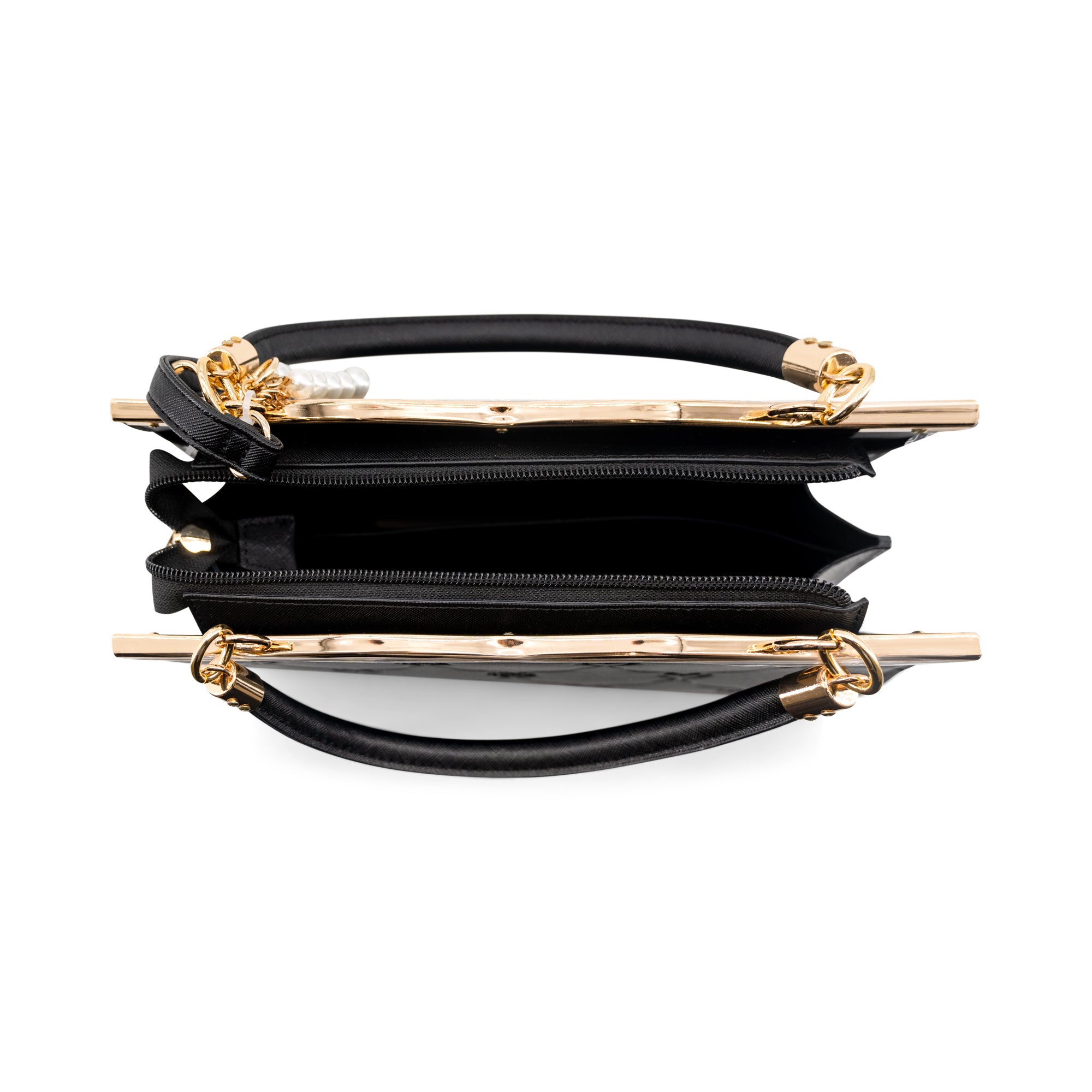 Amara Embossed Top Handle Crossbody Bag