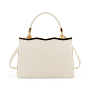 Amara Embossed Top Handle Crossbody Bag