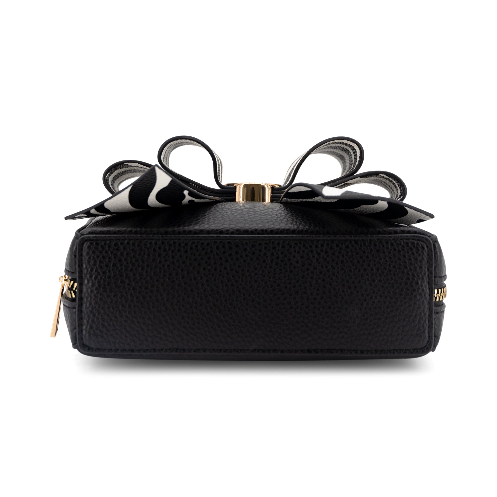 Zebra Bow Mini Crossbody Bag