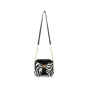 Zebra Bow Mini Crossbody Bag