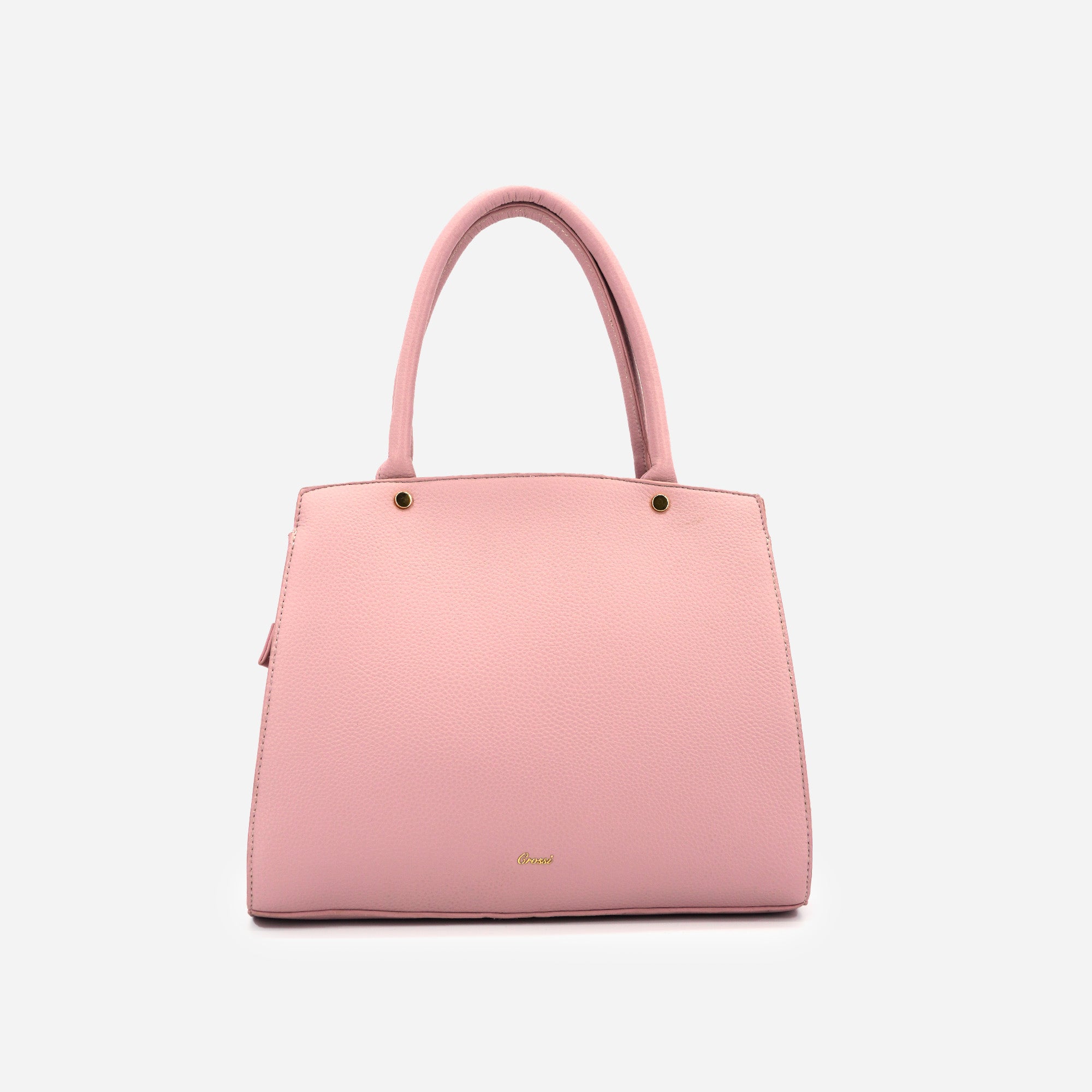 Crossi Elegance Large Bow Vegan Leather Satchel