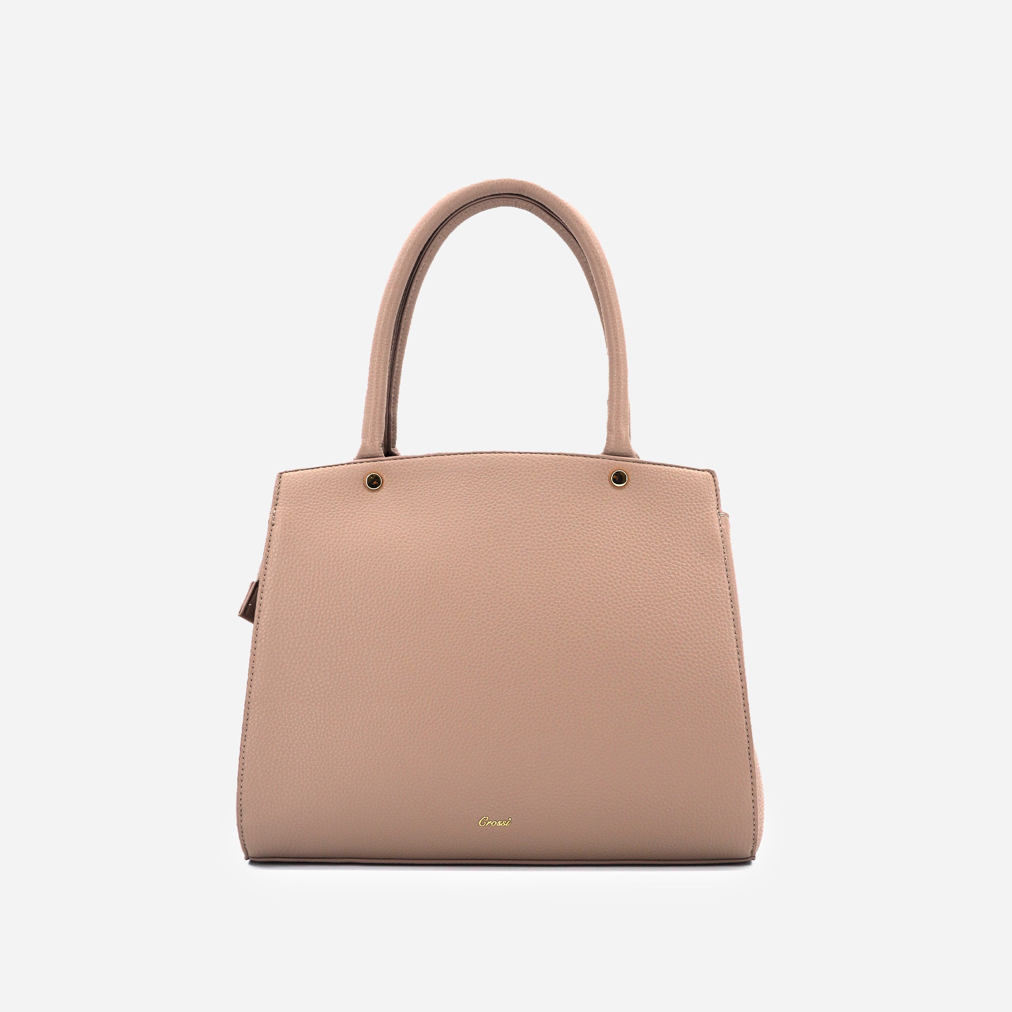 Crossi Elegance Large Bow Vegan Leather Satchel