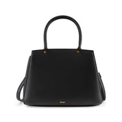 Crossi Elegance Large Bow Vegan Leather Satchel