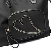 Power Heart Shopper Tote Bag