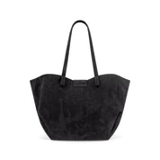 Harper Lock Suede Tote Bag