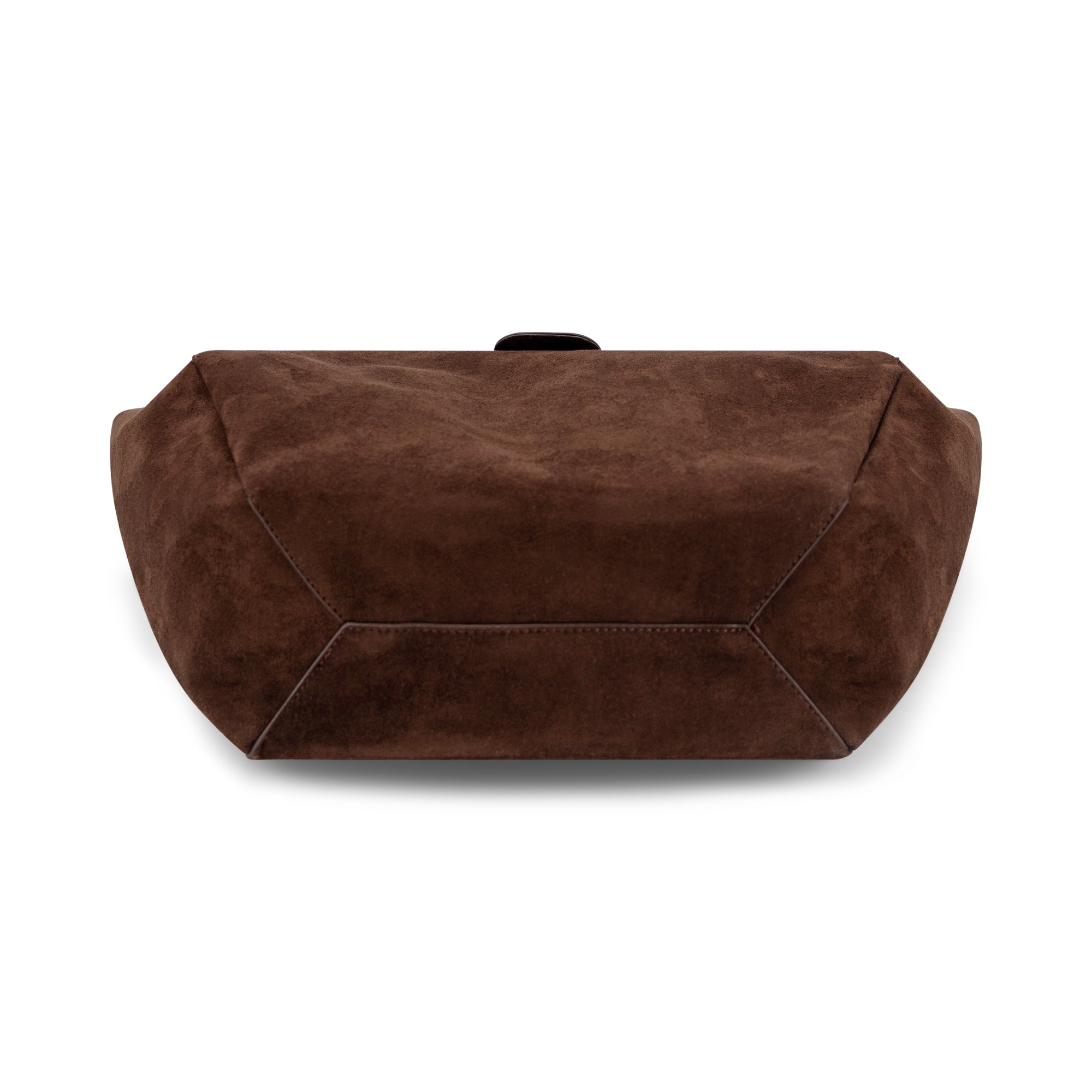 Harper Lock Suede Tote Bag