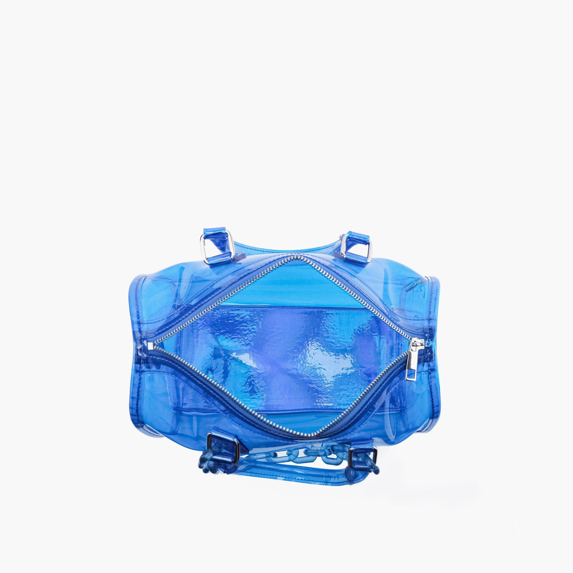 Iced Out Hologram Clear Satchel