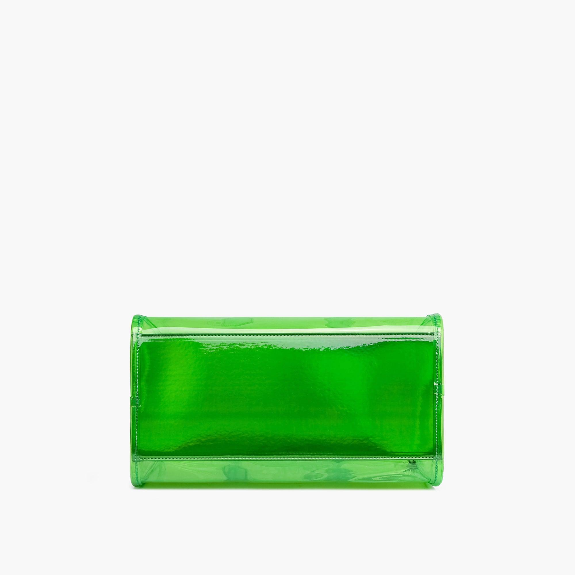 Iced Out Hologram Clear Satchel Crossbody Bag