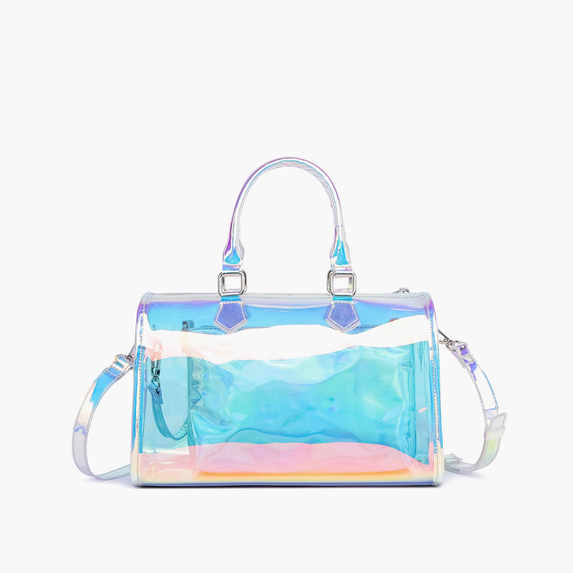 Holographic sales satchel bag