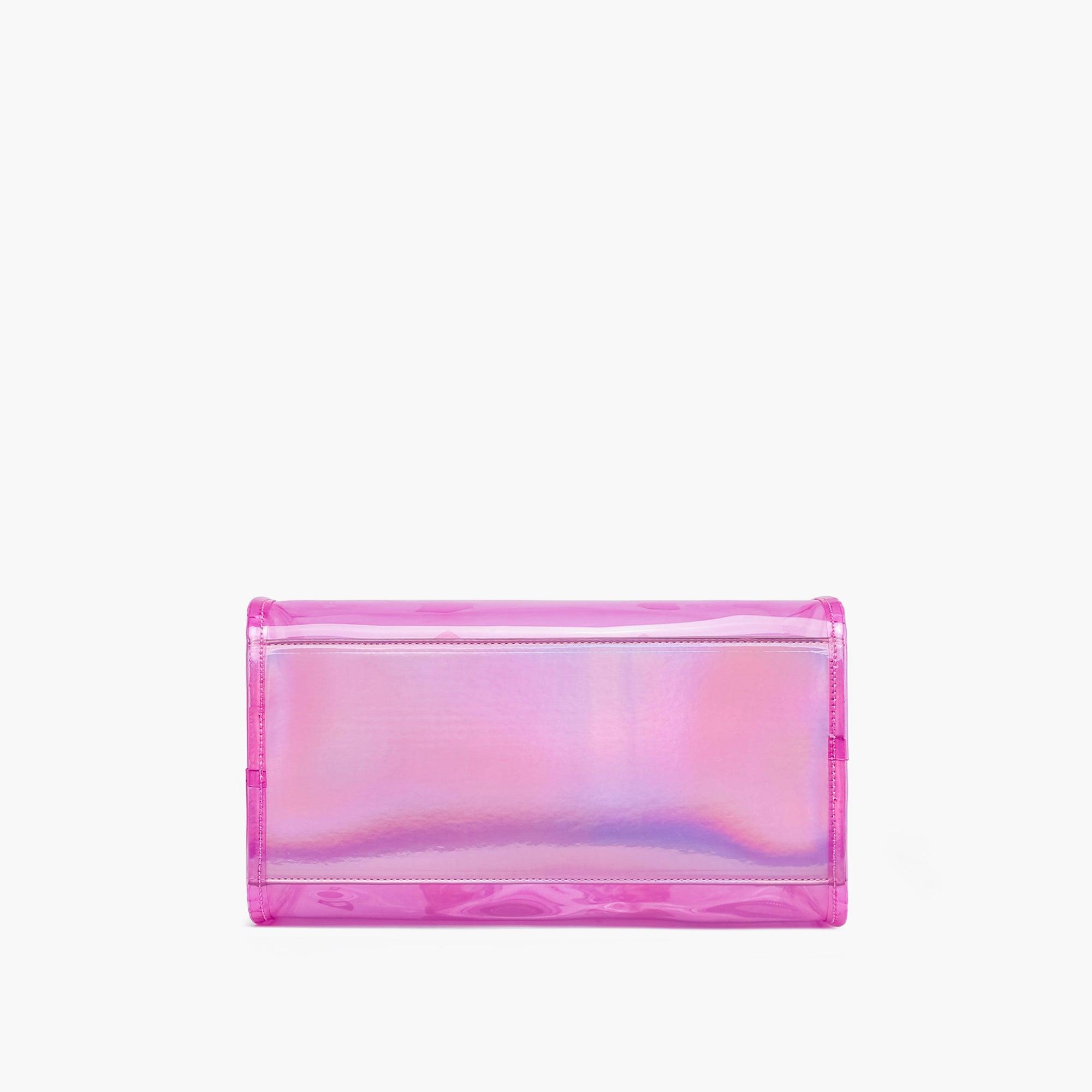 Iced Out Hologram Clear Satchel Crossbody Bag