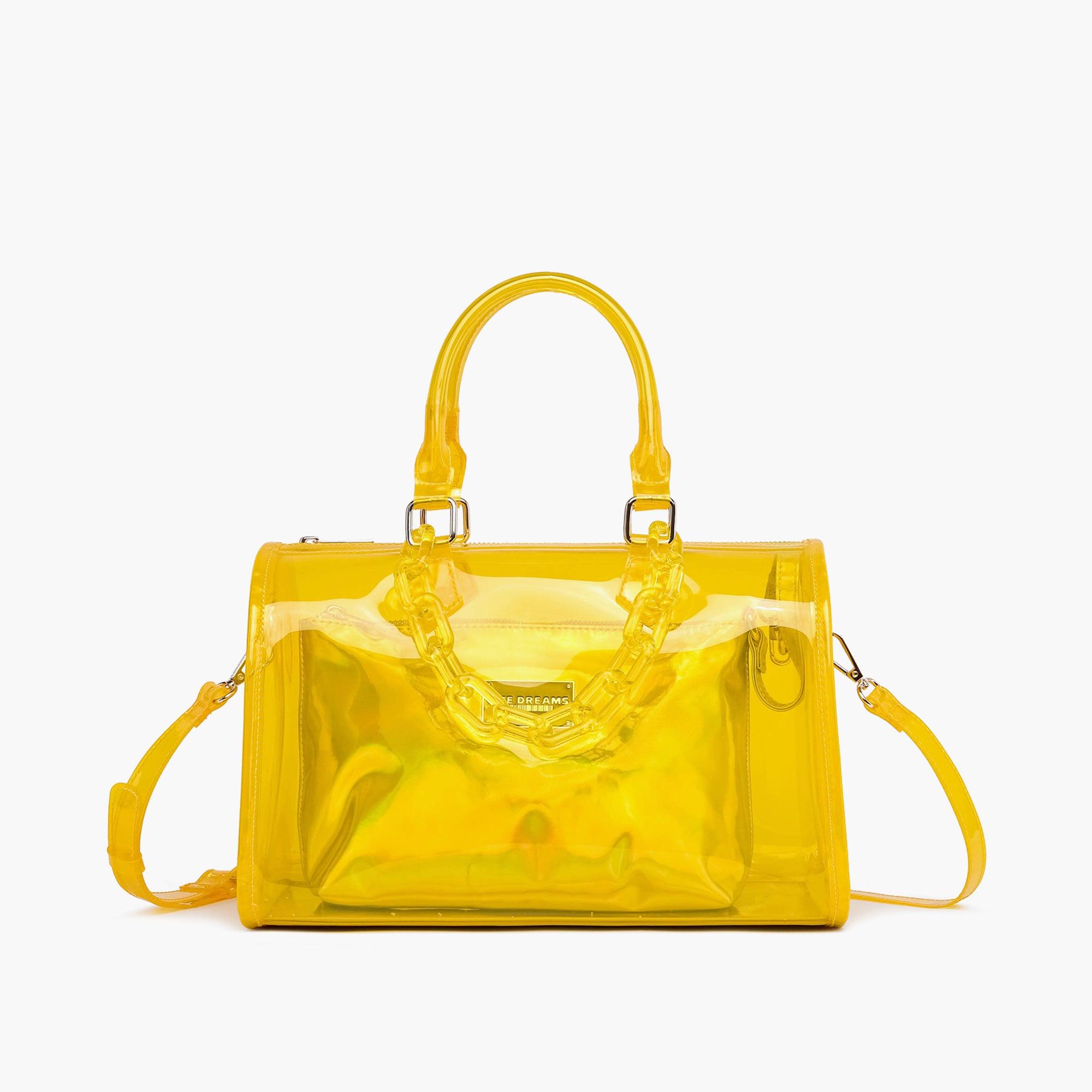 Iced Out Hologram Clear Satchel