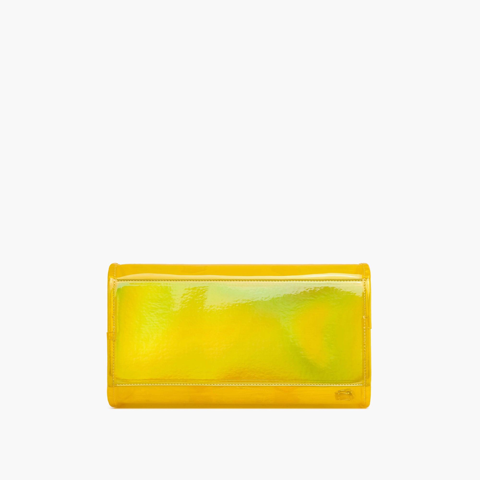 Iced Out Hologram Clear Satchel Crossbody Bag