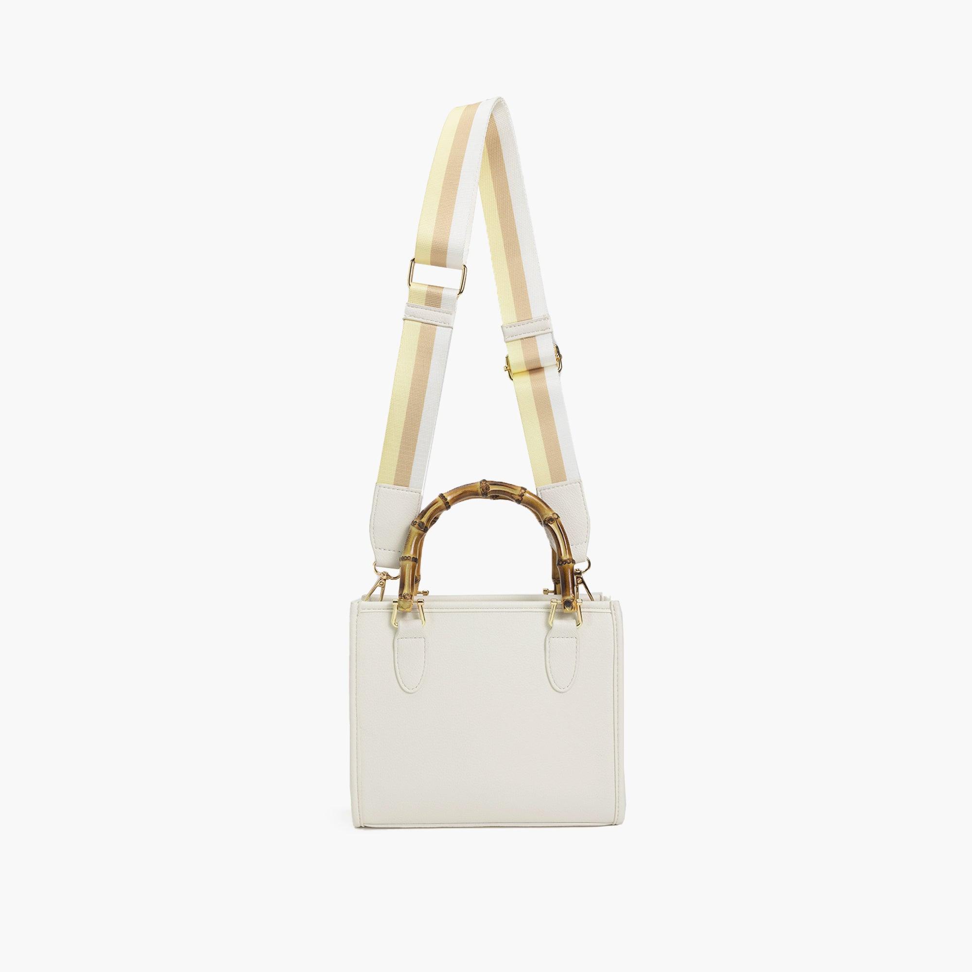 The Kate Wooden Handle Strap Satchel