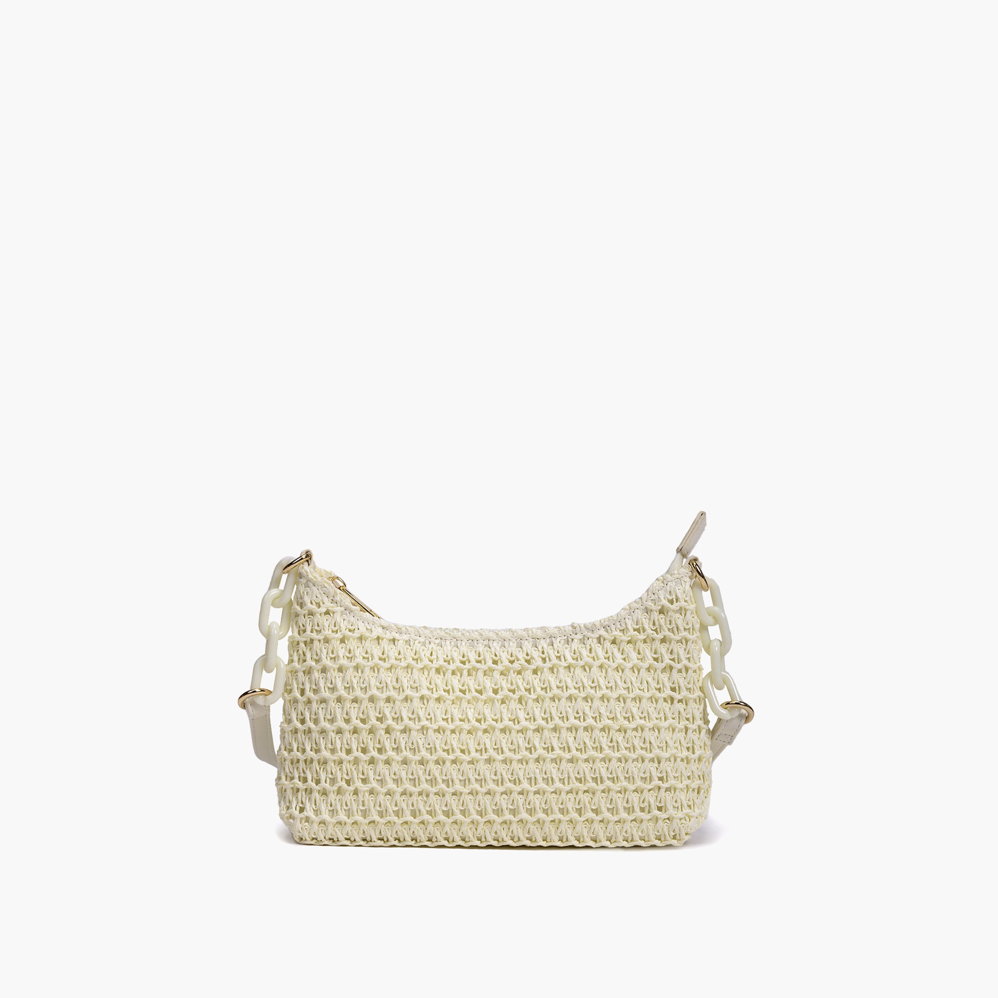 Seaside Mesh Straw Shoulder