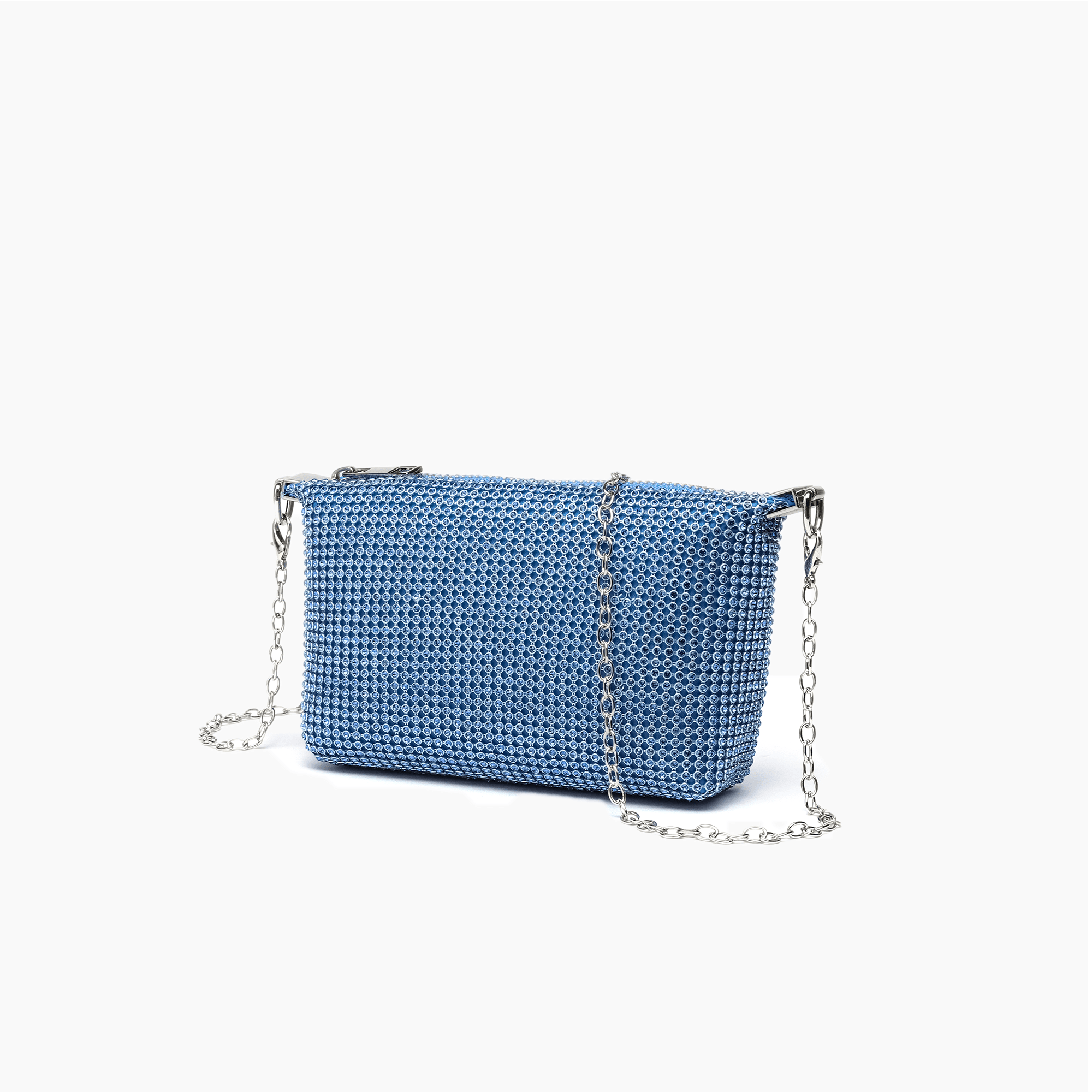 Remy Rhinestone Multi Crossbody Clutch Bag