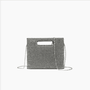 Vivienne Rhinestone Night Envelope Clutch Bag