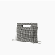 Vivienne Rhinestone Night Envelope Clutch Bag