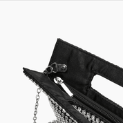 Vivienne Rhinestone Night Envelope Clutch Bag