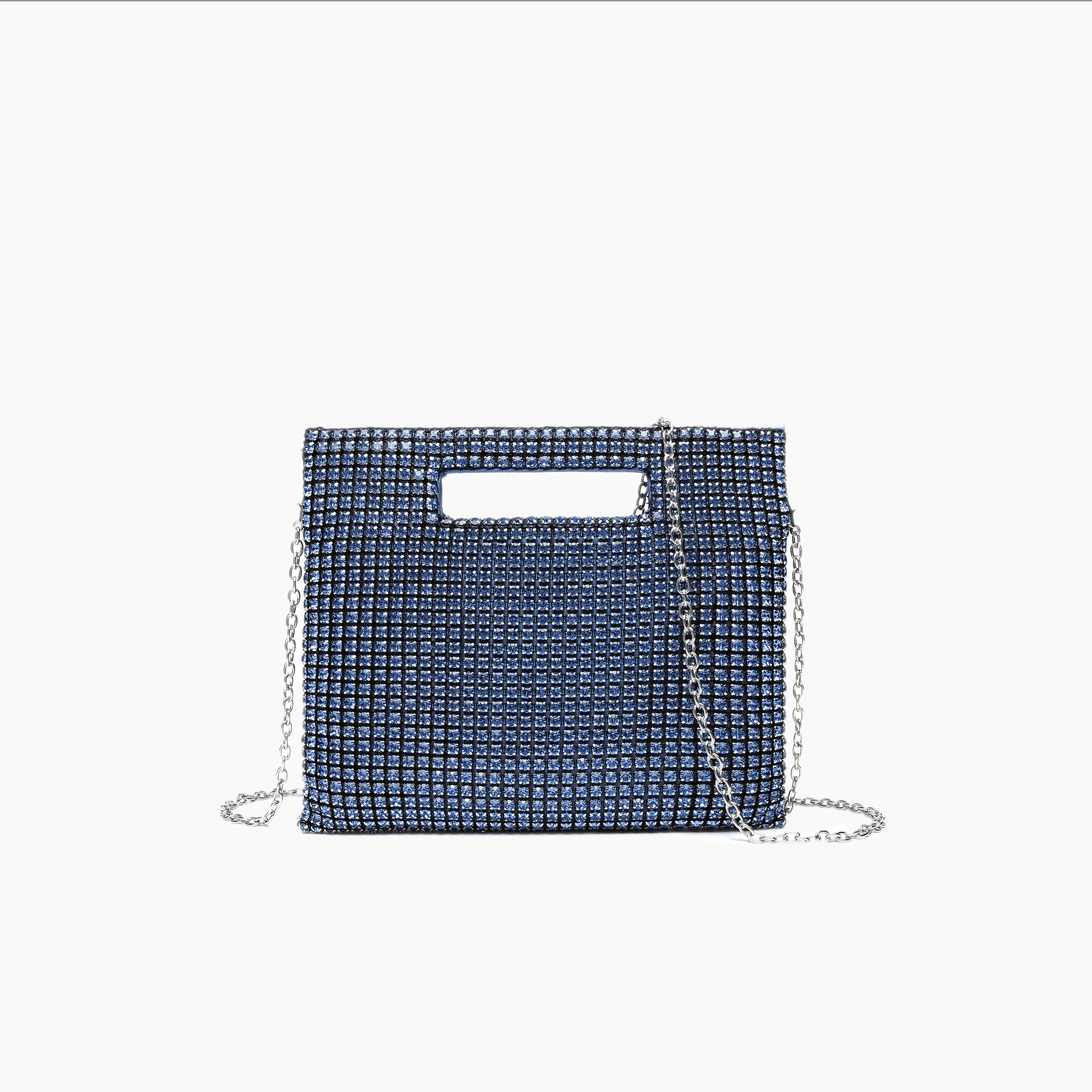 Vivienne Rhinestone Night Envelope Clutch Bag