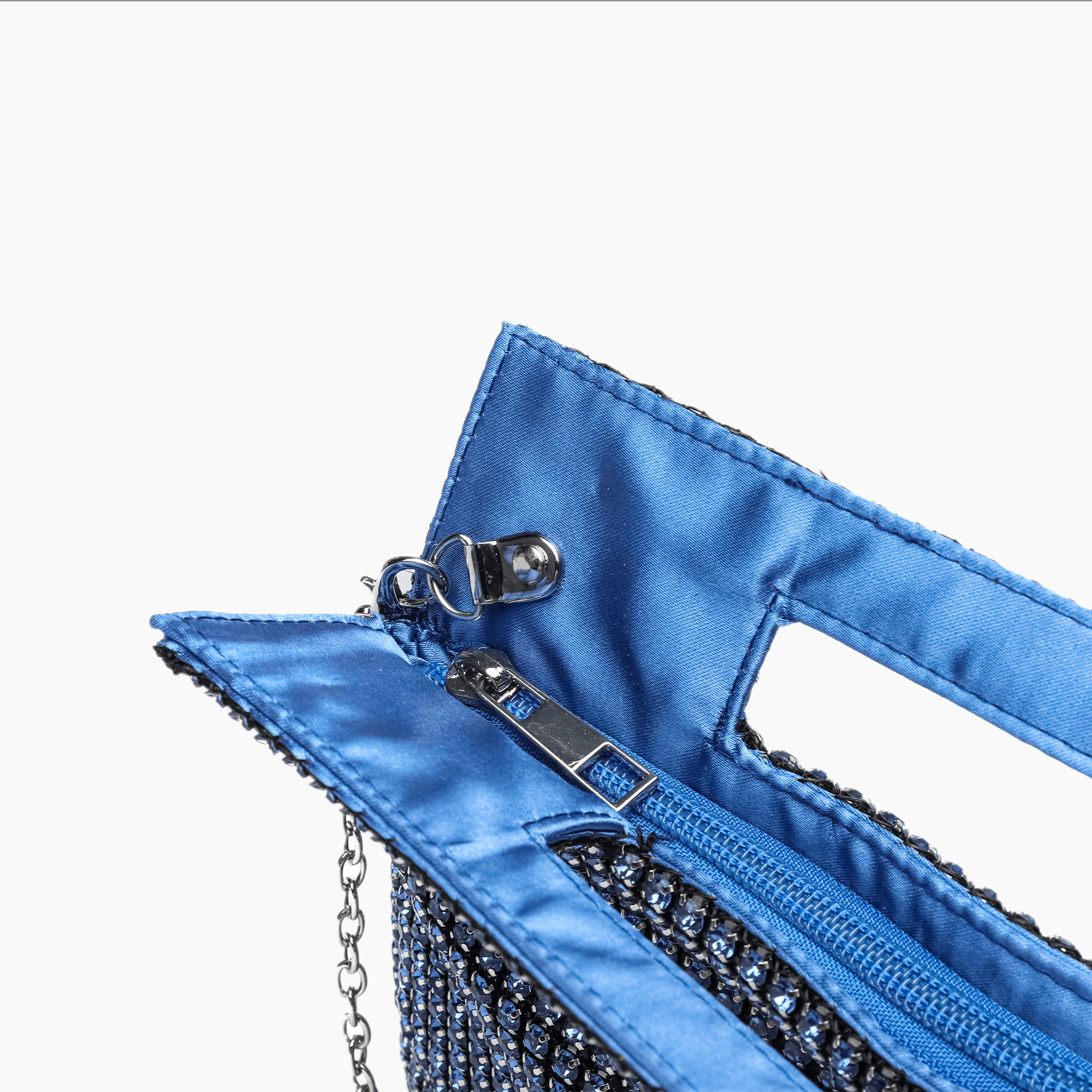 Vivienne Rhinestone Night Envelope Clutch Bag