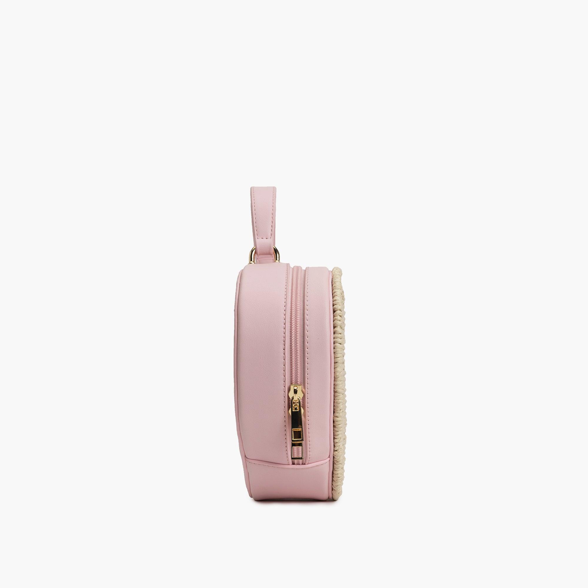 Sundrop Heart Straw Crossbody